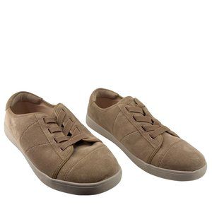 Vionic Women's Beige Jean Suede Slip-on Sneaker Size 9.5